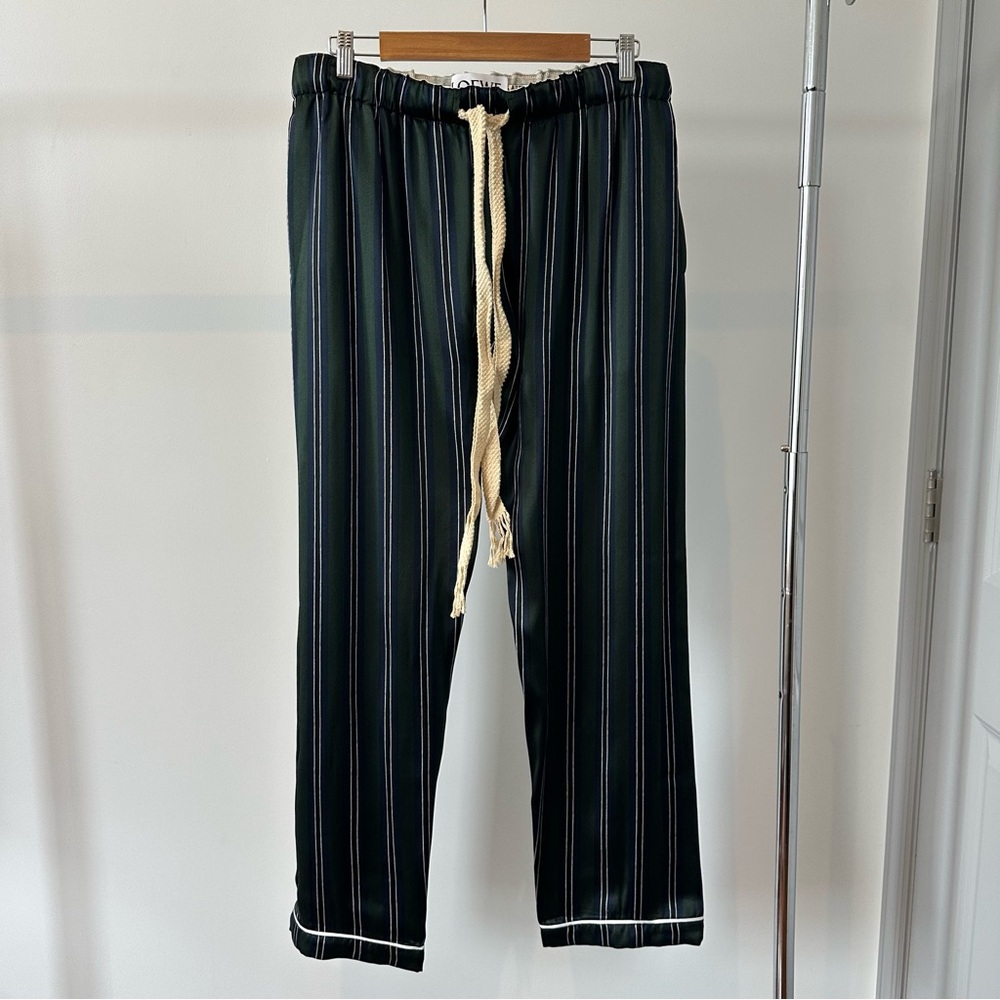 Loewe | Black and Green Joggers